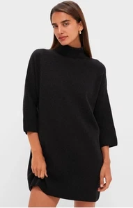 Vestido para mujer Pomander Place Tuckernuck negro Vivianne cuello alto mini brillo M - Imagen 1 de 8