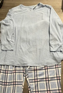 Croft & Barrow Pyjama-Sets Velours Oberteil/Fleecehose Größe 4X -- Neu mit Etikett - Bild 1 von 2