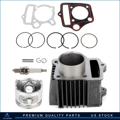 ?For Honda ATC70 CRF70 C70  Cylinder Piston Gasket Kit Motorcycle - Image 1 of 4