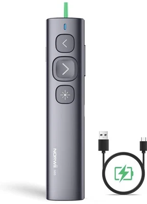 Norwii N95 Presentation Clicker Remote for PowerPoint PC Laptop Classroom - Image 1 of 4