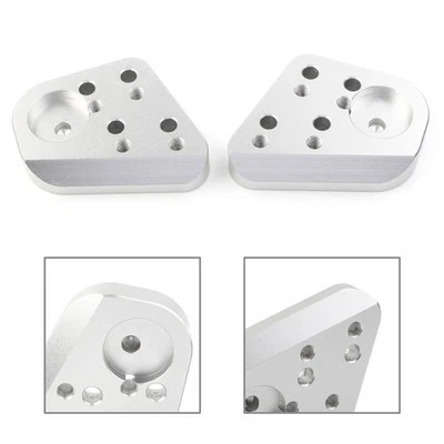 Silver Handlebar Riser Fit BMW R1200RT R1100R R1200Motorcycle Accessories Parts Foto 1 de 4