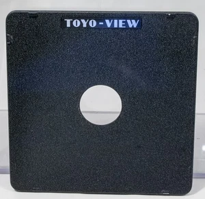 Toyo View Lens Board COPAL 0 Hole is 35mm Used Japan - Picture 1 of 4