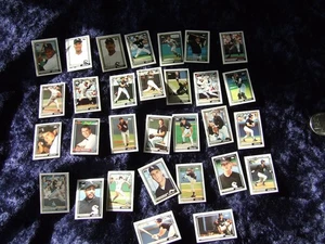 1992 Chicago White Sox Topps Micro Baseball Team Card Set of 30 - Picture 1 of 2