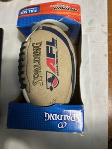 Fútbol americano Spalding AFL con firmas de equipo - tal cual - Imagen 1 de 6