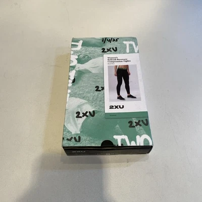 2XU Women’s Refresh Recovery Compression Tights Black M - Image 1 of 3