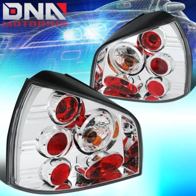 PARA AUDI A3/S3 1998-2002 CARCASA CROMADA ESTILO ALTEZZA LUZ TRASERA LUZ FRENO TRASERO Foto 1 de 4