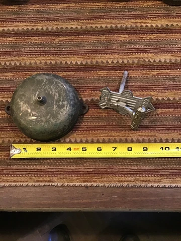 Antique Mechanical Doorbell/ Pull T Handle Cover