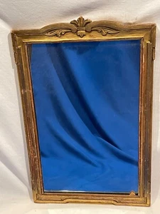 Vintage Accent Wood Rectangle Art Deco Style frame Wall Mirror - 3266 - Picture 1 of 10
