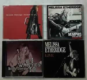 MELISSA ETHERIDGE sampler MEMPHIS nowhere to go LIVE Maggie May 4 CD lot wanted - Picture 1 of 6