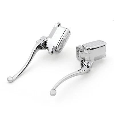 1" Brake Clutch Master Cylinder Reservoir Lever For Honda VTX1800 2002-2008 2003 Foto 1 de 4