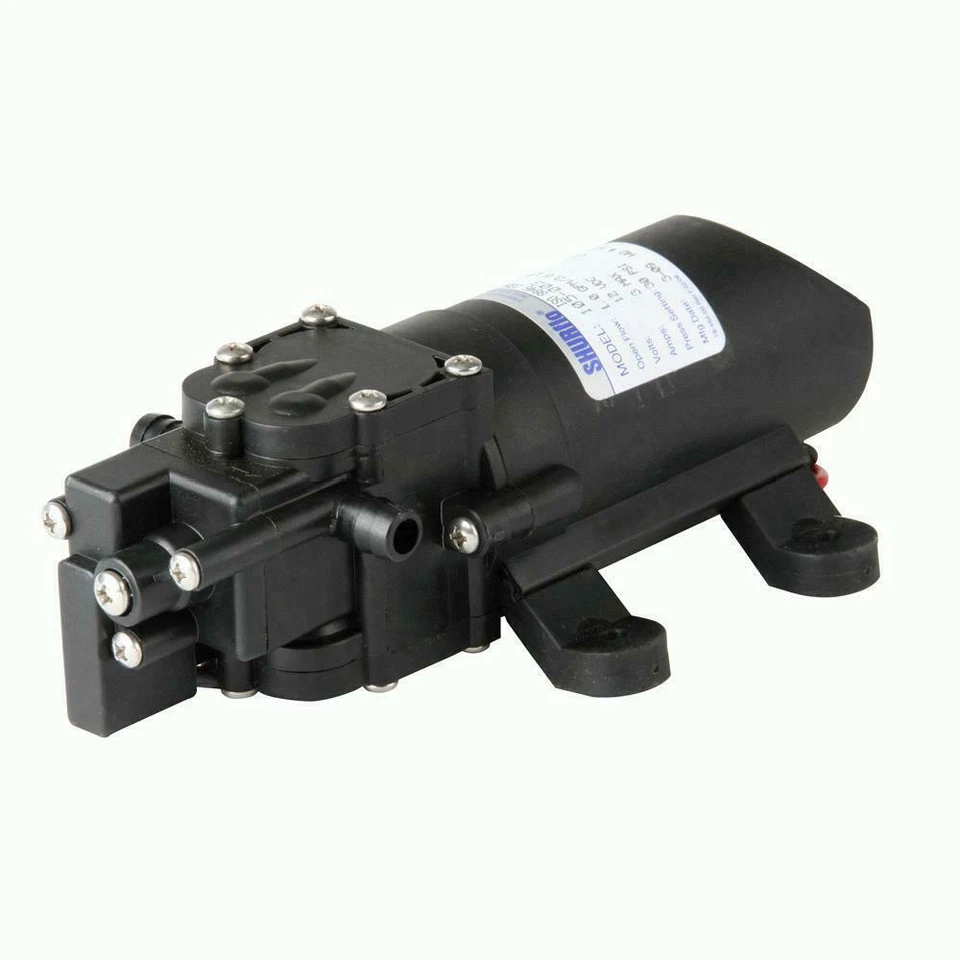 SHURFLO 12V 1.0GPM SINGLE FIXTURE AUTOMATIC DEMAND PUMP 105-003 CARAVAN RV PARTS - image 1 of 1