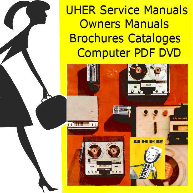 UHER Service & Owner Manuals Schematics Catalogs Brochures HiFi Computer DVD - Image 1 of 4