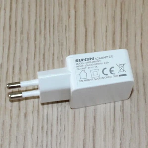 Adattatore di alimentazione CA USB originale SUNUN SA68-050100V, 5V, 1A, 5W - spina EU - bianco - Foto 1 di 2