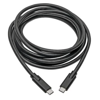 USB-C Cable - 10ft, USB 3.2 Gen 1, 5Gbps, 3A 60W, Tripp Lite (U420-010) - Image 1 of 4