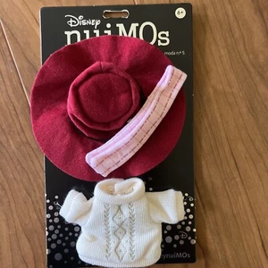 New Disney nuiMOs Outfit Sweater Dress with Plaid Scarf and Hat - Bild 1 von 6