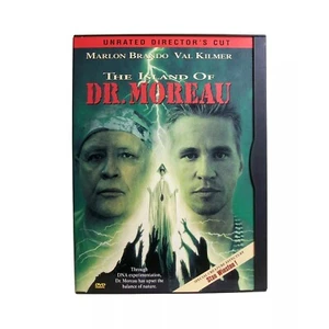 "THE ISLAND OF DR. MOREAU (1996)" Unrated Director Cut Sci-Fi Horror DVD (1997) - Picture 1 of 2