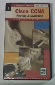 Examen de enrutamiento y conmutación Cisco CCNA 640-407 Gary M Crothers VHS sellado llave de aprendizaje - Imagen 1 de 6