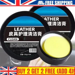 Leader Cleaning and Care Cream & Cleaning Paste for Leather Care, Automotive - Picture 1 of 9