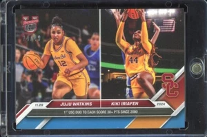 2024 Bowman U Now #20 ROOKIE BLUE PARALLEL 24/49 USC ~ Kiki Iriafen JUJU WATKINS - Picture 1 of 2