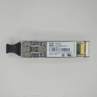 HP X130 10G SFP+ LC SR Transceiver - JD092B | mit Rechnung inkl MwSt - Bild 1 von 3