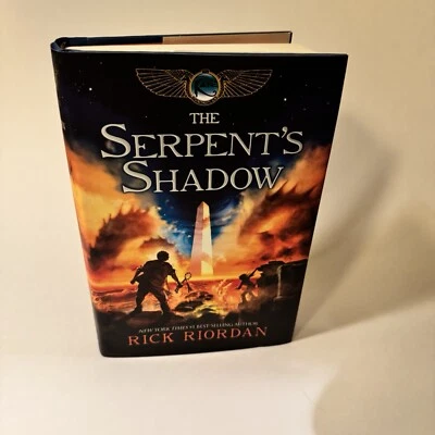 The Serpent’s Shadow by Rick Riordan NEW First Edition Hardcover Kane Chronicles - Image 1 of 4