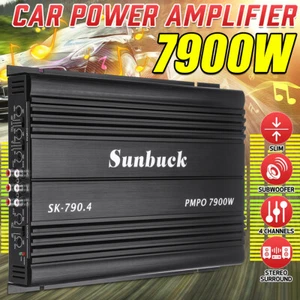 AUTSOME 7900W 4 Kanal A/B HiFi Stereo Amplifier Auto Verstärker Audio Amplifier - Bild 1 von 12