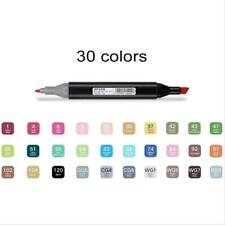 Sketch Markers Double Head 30 40 60 80 Colors Alcohol Based Professional Art