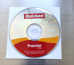 Intuit Quicken Premier 2010 For Windows XP/Vista/7
