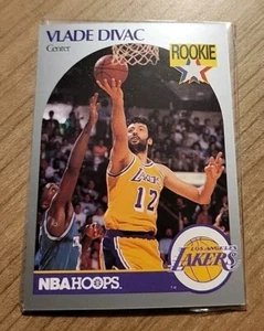 VLADE DIVAC NBA ROOKIE CARD HOOPS 1989-90 RC # 154 Los Angeles LAKERS - Bild 1 von 6