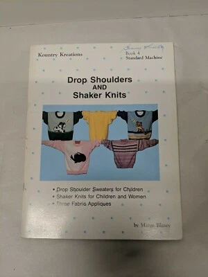 Drop Shoulders and Shaker Knits Sweaters knitting patterns - Image 1 of 4