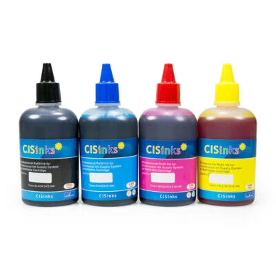 Refill Ink Bottle Set Compatible for Canon GI-290 PIXMA G4210 G4200 G3200 G2200 - Image 1 of 4