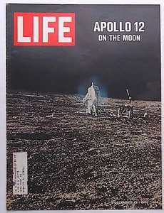 Life Magazine Cover nur (Apollo 12 auf dem Mond) 12. Dezember 1969 - Bild 1 von 1