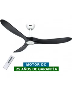 Ventilador De Techo CasaFan 315229 ECO GENUINO 152cm Negro Mate/Blanco - Imagen 1 de 4