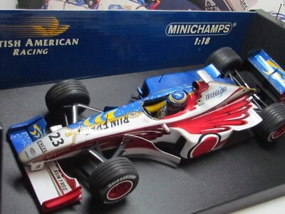 MINICHAMPS / F1 1999 BAR SUPERTEC 01 - RICARDO ZONTA - 1/18 SCALE MODEL CAR - Image 1 of 4