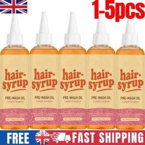 1-5 Pack NEW Rapunzel Hair Syrup Pre-Wash Oil Treatment Boost Hair Growth 100ml - Picture 1 of 18