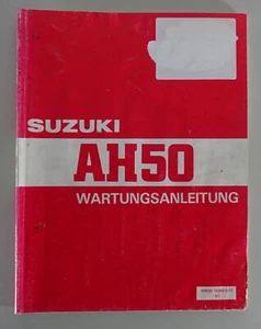 Manual de Taller/Manual de Operación Suzuki Scooter Ah 50/AH50 Stand 02/1992 - Imagen 1 de 2