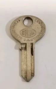 Vintage Corbin Key Blank Steel Corbin Cabin Cabin Cabin Lock Co New Britain, Conn. USA - Foto 1 di 5