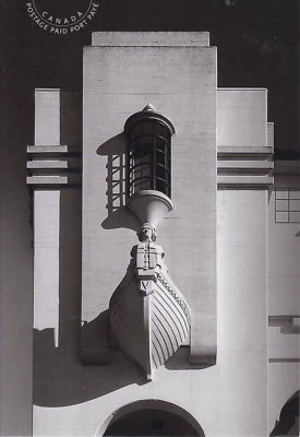 CANADA #UX246 ARCHITECTURE ART DECO VANCOUVER PRE PAID POSTCARD - Image 1 of 2