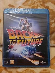 BACK TO THE FUTURE TRILOGY  BRAND NEW SEALED  BLU RAY   NORDIC IMPORT ENGLISH