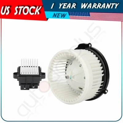 Blower Motor and Resistor HVAC Fit For 2010 2011 2012 2013 2014-2017 GMC Terrain - Image 1 of 4