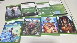 Lote 8 Videojuegos Xbox One Prince Of Persia Street Fighter Tomb Raider Farcry 4 - Imagen 1 de 4
