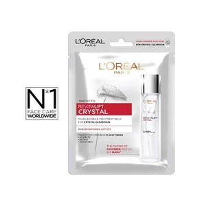 L'Oréal Paris Revitalift Crystal Micro-Essence Sheet Mask, Face Treatment - 25g - Picture 1 of 5