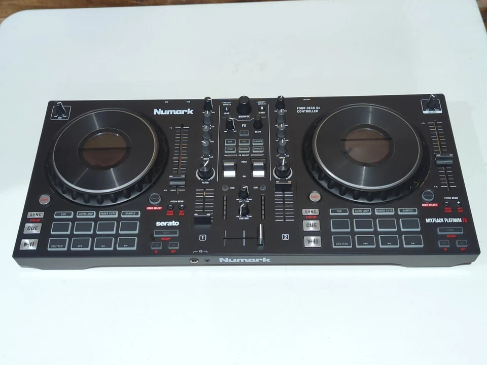 Numark Mixtrack Platinum FX - DJ Controller For Serato DJ FOR PARTS READ - Image 1 of 4