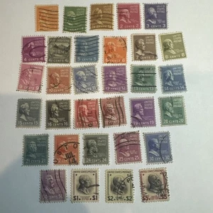 US #803-834 Set 1938 Presidencial (Prexie) Usado (Lote 9a Archivo 148) - Imagen 1 de 7