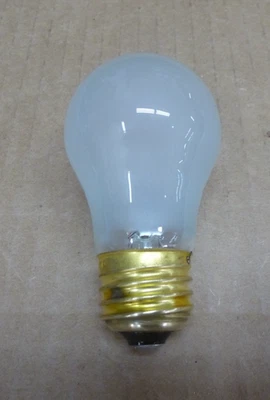 4 Pack of 15 Watt A15 Frosted Long Life Appliance/Ambiance Light Bulbs - Image 1 of 4