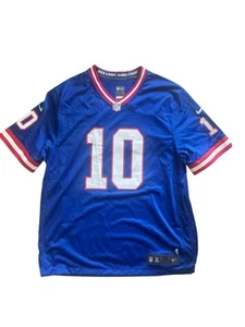 Nike NFL Giants Eli Manning #10 Jersey XL Blue “Once a Giant” On Field NWOT - Picture 1 of 4