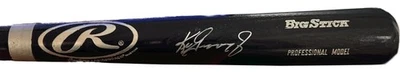 Ken Griffey, Jr. signed Rawlings Black Professional Model Bat-Beckett Review/HOF - Image 1 of 4