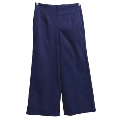 Pantalones Cortos SPANX Elásticos Sarga Pierna Ancha Azul Lapislázuli Talla Mediana 20989R Pull-on Foto 1 de 4