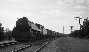 Canadian Pacific CP Railroad 2858 4-6-4 Hudson Negative 1293 - Picture 1 of 1
