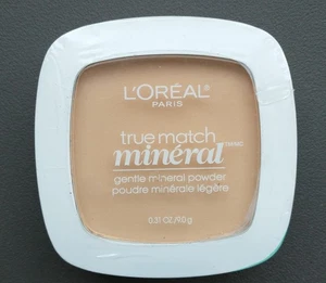 NEW L'Oréal True Match Mineral Powder -NUDE BEIGE W3/406 - Picture 1 of 2